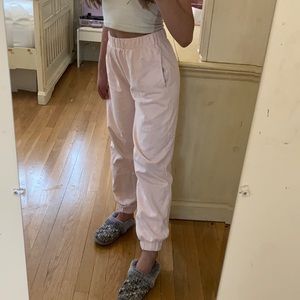 Brandy Melville pastel pink sweatpants